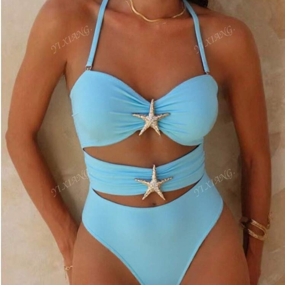 2025 Women's One-Piece Swimsuit Bathing Suit, Comfortable High-Elastic Nylon